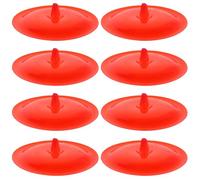 DECHOUS 8pcs Plastic Chamber Pot Replacement Lids for Potty Chairs and Urinals, Round Sturdy Covers with Easy Installation, Versatile Compatibility and Pregnant Women