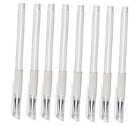 DECHOUS 8pcs Point Marking Pen for Skin Locating and Eyebrow Mapping Single Head Ultrathin Tip Pens for Salon and Professional Use Smudgeproof Fine Line Markers