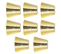 DECHOUS 8pcs Ponytail Buckles Hair Clip Ponytail Holder Clips for Hair Tie for Buns and Accessories