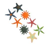 DECHOUS 8pcs Pvc Ocean Animal Models with Vivid and Realistic Design, Decorative Sea Creature Figures for Arts and Crafts or Wedding Decoration, Natural Appearance Set