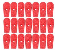 DECHOUS 90Pcs Piano Tuning Rope Heads with Leather Climbing Strap Tips Thickened Piano Key Accessories Portable Instrument Supplies for Music Makers