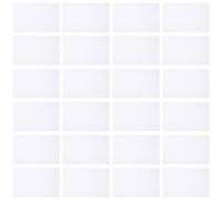 DECHOUS A5 Anti-Adhesive Paper 5 Packages White Blank Separation Sheets for Making Hand Notes and Adhesive Tape Use