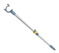 DECHOUS Adjustable Clothesline Rod Retractable Reach Sticks 64-101cm Sleek Modern Lightweight Household Portable Clothes Telescopic Rod for Home Laundry Drying Random Color