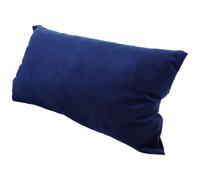 DECHOUS Adjustable Foldable Lounger Headrest Pillow for Recliner Chair, Navy Blue Neck Support Cushion with Elastic Strap for Patio and Outdoor Sunbathing Lounger