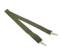 DECHOUS Adjustable Military Green Marching Drum Strap 145cm Nylon Snare Drum Harness with Metal Buckle Wide Shoulder Belt for Parade and African Players