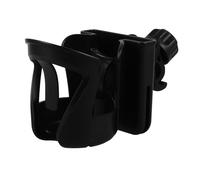 DECHOUS Adjustable Music Stand Drink Holder Clamp with Phone Slot and Microphone Bracket, Black Cup Holder for Violin, Guzheng, Guitar - Portable Accessory for Musicians on Stage Random