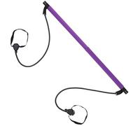 DECHOUS Adjustable Pilates Stick for Full Body Workout Lightweight Portable Fitness Gym Stick Eco-friendly Purple Yoga Exercise Equipment for Home and Travel