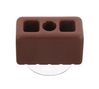 DECHOUS Adjustable Suction Cup Playpen Stabilizer with Strong Suction Base and Universal Clip for Children's Playpens Brown Plastic Safety Connector