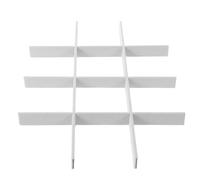 DECHOUS Adjustable Velvet Jewelry Organizer Divider 12-grid Compartment Insert Jewelry Display Tray Separator for Dresser Drawer 7x8cm Velvet Tray Partition