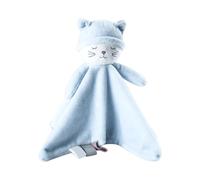 DECHOUS Adorable PP Cotton Soothing Doll Blanket for Infant Vibrant Color Cartoon Design for Cribs Strollers with No Fading Feature