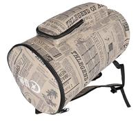 DECHOUS African Drum Bag Hand Drum Padded Canvas Case Shoulder Strap for Travel and Storage Musical Instrument Accessory