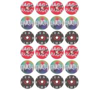 DECHOUS Air to Car Record with Player Aromatherapy Freshener 24pcs Refill Pads Pe Material Charming Fragrance Turntable Easy Operate Scent