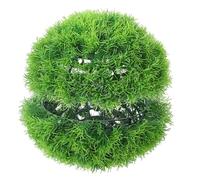 DECHOUS Artificial Topiary Plant Faux Grass Hanging Decor Lifelike Ornament Inner Outer for Restaurants Malls Outdoor Spaces