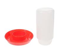 DECHOUS Automatic Poultry Feeder and Waterer Chick Feeder for Chickens Ducks Geese Farm Use Space-saving Design Refillable Reusable Tool