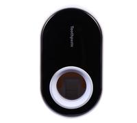 DECHOUS Automatic Wall Mounted Toothpaste Dispenser Black Toothpaste Holder and Tube Squeezer with Wear-Resistant Pp Material Space Saving for Bathroom Use