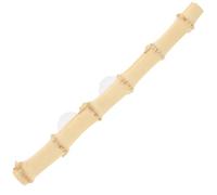 DECHOUS Bamboo Skills for Suction Reptile with Small Animals Cup Khaki Climbing Branch to Develop Coordination and Balance Reptiles Pet Cages