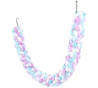 DECHOUS Bearded Dragon and Hamster Climbing Rope with Hook Cotton Rope for Small Pets Like Sugar Gliders and Lizards Safe Chewable Cage Accessory for Active Play and Balance Exercise