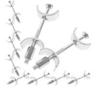 DECHOUS Benchtop Drawbolt 10Pcs 100Mm Adjustable Furniture Fastener Work Surface Bolts Easy-Clean Kitchen Countertop Connector for Worktop Assembly