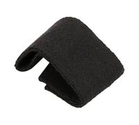 DECHOUS Black Erhu Mute Pad By203 Soft Plush Silencing Cushion for Erhu Practice and Home Use Traditional Instrument Accessory