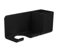 DECHOUS Black Hair Dryer Holder Hair Dryer Hanger Storage Rack Strong Load-bearing Capacity Convenient Operation Pp Material for Bathroom Barbershop