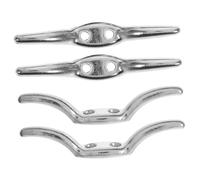 DECHOUS Blind Cord Cleat Cord Safety Cleats for Window Blinds - Metal Rope with Screws for Roller Vertical Roman, Fits Most, Practical Safety Hook Set for Office and Shop Use