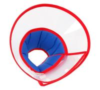DECHOUS Blue L Oxford Cloth Dog Cone Collar, Pet Anti-Bite Anti-Lick Protective Elizabethan Collar for Cats and Dogs