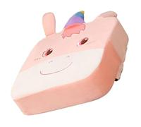 DECHOUS Booster Seat Cushion for Dining Chair Portable Thick Height Increasing Pad with Non-Slip Bottom Washable Lightweight Seat for Comfortable Eating and Learning Gift for Travel