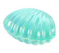 DECHOUS Box Clam Treasure Bin Favors Guests Holder Stand Bunting Decorations Candy Bar Containers Tote Garland Organizer Sweets Display Popcorn Containers Seashell Jewelry Dish Pp Green