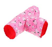 DECHOUS Breathable Hamster Hideout Tunnel Comfortable Pet Sleeping Bed for Small Animals Guinea Pig Bunny Cozy Play Tube Hideaway for Cage and Use