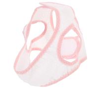 DECHOUS Breathable Mesh Cloth Chin Strap for Snoring Prevention, Comfortable Unisex Snoring Reduction Aid to Keep Mouth Shut While Sleeping, Adjustable White Anti Snore Strap