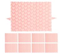 DECHOUS Bubble Mailers and Shipping Collectibles for Protective Packaging 50pcs Pink Heart Thickened Padded Envelopes Shockproof Cushioning