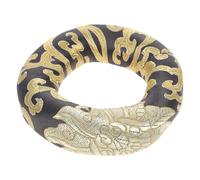 DECHOUS Buddhist Singing Bowl Mat Sound Bowl Cushion Non-slip Protective Pad for Meditation Nepal Handmade Random Color