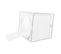 DECHOUS Butterfly Habitat Cage for Insects Portable Mesh Enclosure for Butterflies and Crickets with Zipper for Observation and Experimentation
