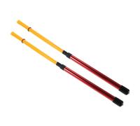 DECHOUS Cajun Drumsticks Aluminum Alloy Handle Brushes for Drumming Nylon Wire Jazz Drum Brushes for Drums Bundle Sticks for Cajon Bundle Sticks