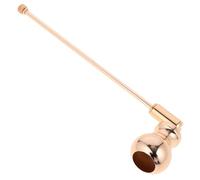 DECHOUS Candle Snuffer Extinguisher Candle Wick Snuffer Vintage Long Handle Iron Golden Gourd Head