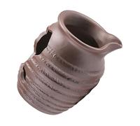 DECHOUS Ceramic Landscape Waterfall Jar for Garden Outdoor Use Miniature Brown Ecological Fish with Efficient Water Circulation Relaxing Flow Design for Balcony Courtyard and Indoor Water