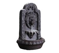 DECHOUS Ceramic Lion Head Backflow Incense Holder with Chic Decorative Design for Aroma Therapy, Suitable for Kitchen and Study Room Home Fragrance and Incense Burner Ornament