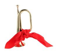 DECHOUS Charge Trumpet Beginner Brass Wind Instrument for Music Bands Student Learn Easy March Performance Musician Orchestra Bugle Horn Accessory