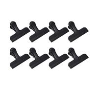 DECHOUS Chip Bag Clips for Kitchen and Office and Document Receipt Storage Bag Sealing Clamps Stainless Steel 8pcs Locks Freshness, Easy to Use, Portable for Food Packages
