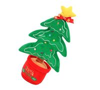 DECHOUS Christmas Gingerbread Man Plush Talking Singing with Light-up Feature, Short Plush and Pp Cotton Material, Holiday Decoration and Party