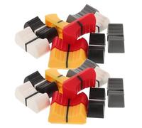 DECHOUS Console Mixer Slider Fader Knobs Replacement Caps 50pcs in Assorted Colours , Material for Smooth and Practical Use , for Audio Setup and Visual Setup