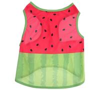 DECHOUS Cooling Pet Dog Vest Watermelon Pattern Summer Shirt in Silk Material Comfortable and Adorable for Outdoor Activities and Hot Flashes Size L Xl