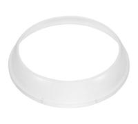 DECHOUS Cotton Candy Maker Cover Indoor Sugar Floss Machine Part Plastic White Enclosure Easy to Install and Clean 25.50 X 25.50 X 4.00 CM for Home Use