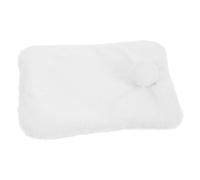 DECHOUS Cozy Small Animal Bed Mat with Nonslip Bottom Warm Cotton Sleeping Pad for Rabbits Guinea Pigs Hamsters Chinchillas Pet Blanket for Winter Cage Floor Use White Medium