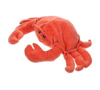 DECHOUS Crab Hand Puppet Toy Plush Pp Cotton Interactive Hand Puppet for Boys and Girls Adorable Crab Design for Learning Centres Early Education Parent-child Play for Boys and Girls