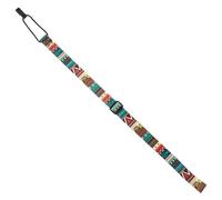 DECHOUS Crossbody Ukulele Strap with No Tail Pin Design Fits Soprano, Concert, and Tenor Ukuleles Sturdy Multi-Color Adjustable Belt for Adult and Beginner Players
