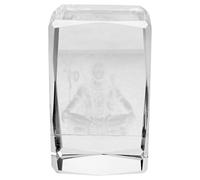 DECHOUS Crystal Shiva Figurine Desktop Statue Temple Decoration Crystal Craft Sculpture Collectible Gift for Home and Travel