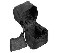 DECHOUS Cylinder Style Waterproof Nylon Makeup Bag Large Capacity Travel Organizer Portable Cosmetic Pouch Lightweight Bucket Shape for Storing Cosmetics at Home or Travel