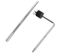 DECHOUS Cymbal Boom Arm Extension Bracket Heavy Duty Metal Adjustable for Secure Drum Set Mounting and Sound Output