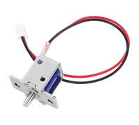 DECHOUS Dc Solenoid Lock for Cabinet Door and Drawer Reliable Locking Functionality, 4.5mm Travel Electromagnet, Iron and Abs Material, Suitable for Shops and Space-constrained Scenarios